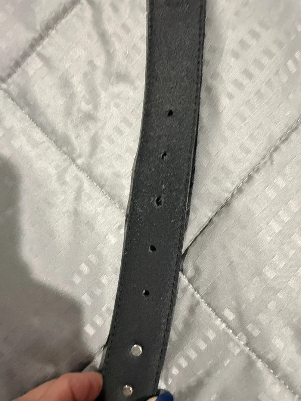 PGA set of 2 Black and Brown 50” Leather Belt set with Silver Oval Accents